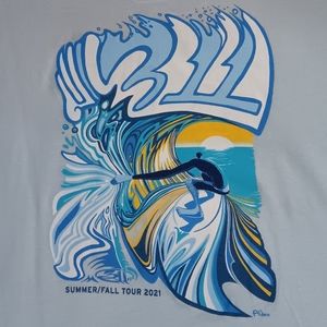 2021 311 Summer Fall Surfer Tour Shirt Surfing Surf